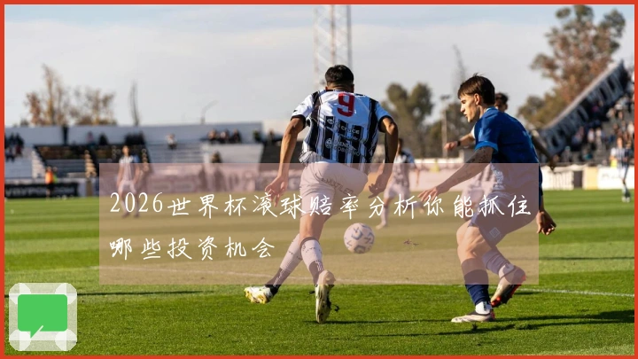2026世界杯滚球赔率分析你能抓住哪些投资机会